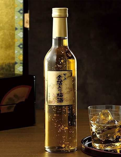 Rượu mơ vảy vàng Choya kikkoman 500ml